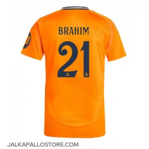 Real Madrid Brahim Diaz #21 Vieraspaita 2024-25 Lyhythihainen